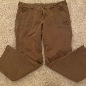 womens brown eddie bauer trouser